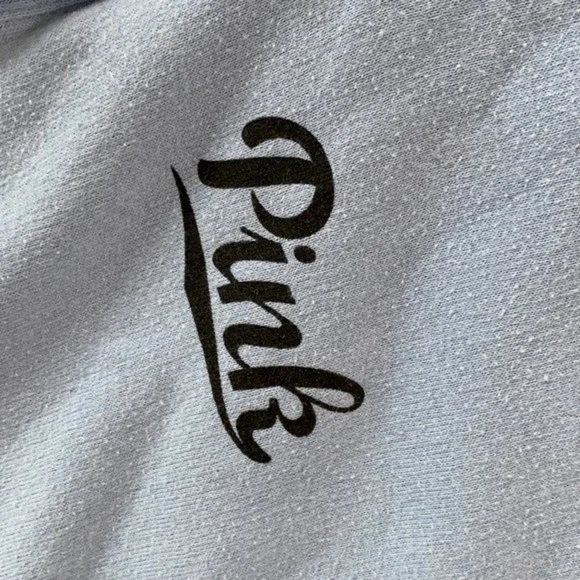 VS PINK ๐ Varsity Style Sweatshirt Sz L - Picture 6 of 6